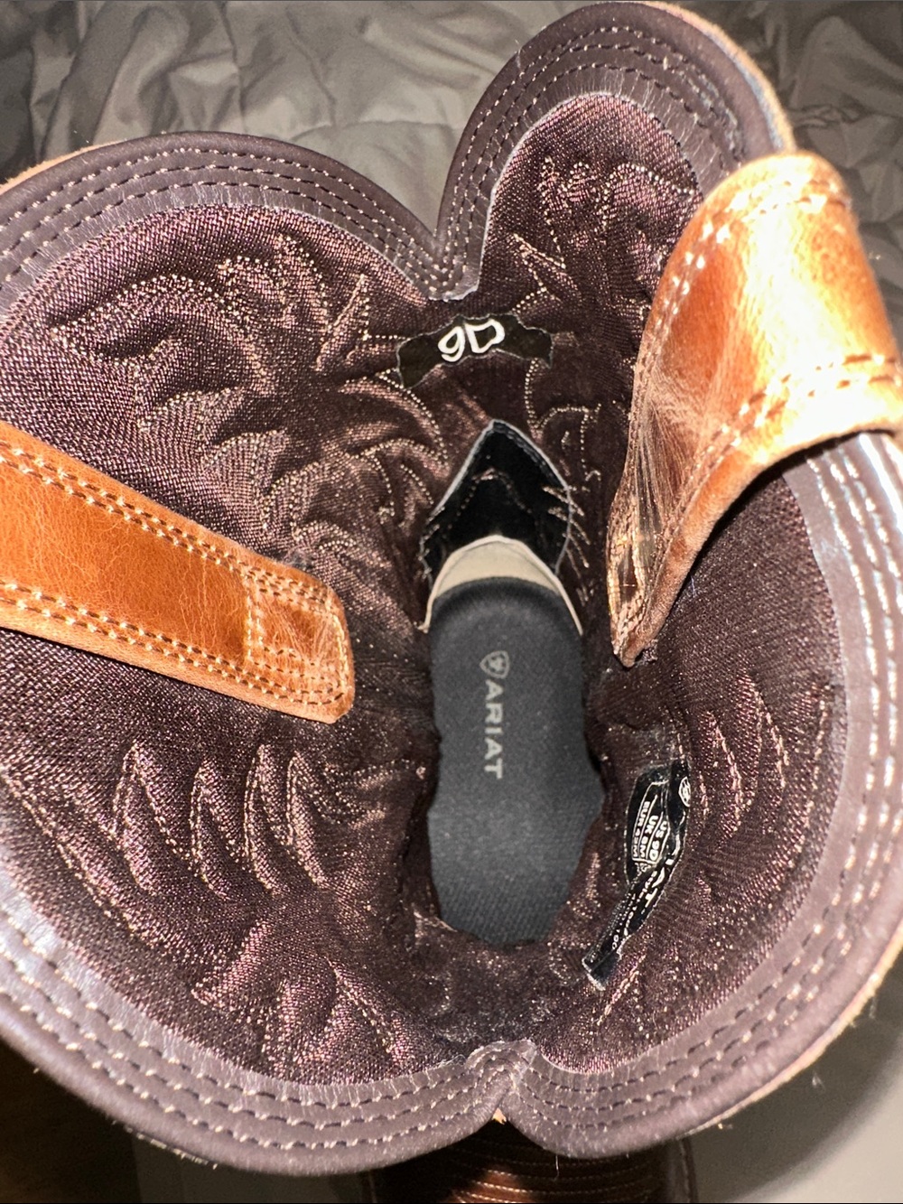ARIAT Men”s Sport Cool ventTEK western boots - Picture 5 of 6